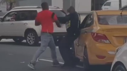 袭击国家警察的男子被带到San Francisco分局