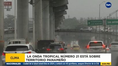 21 号热浪在巴拿马上空通过将带来降雨和洪水
