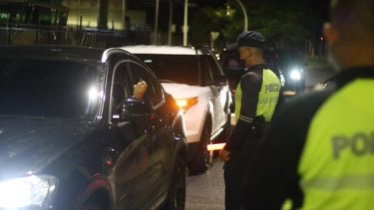 当局在周日24 小时内开出1,778 张交通罚单