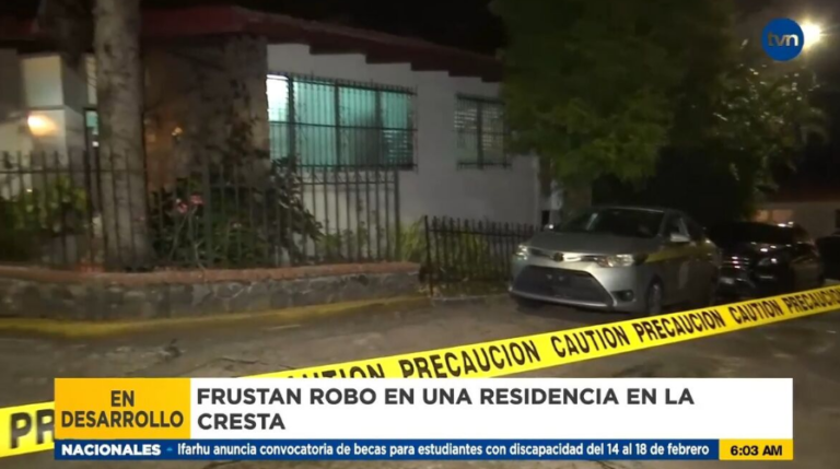 La Cresta一住宅遭抢劫 匪徒受伤并被捕
