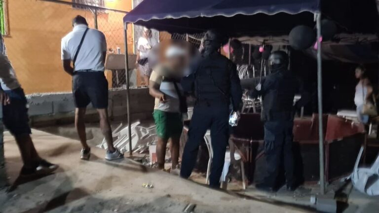 上周末参加秘密庆祝活动的市民被警方逮捕 