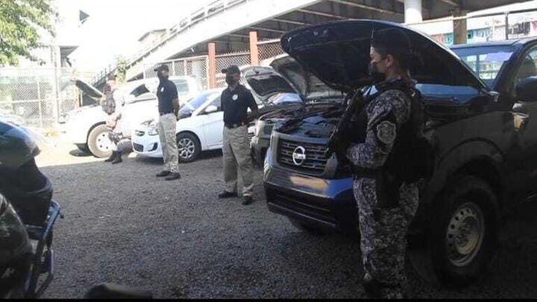 国家警察追回了五辆被盗窃和篡改信息的私家车