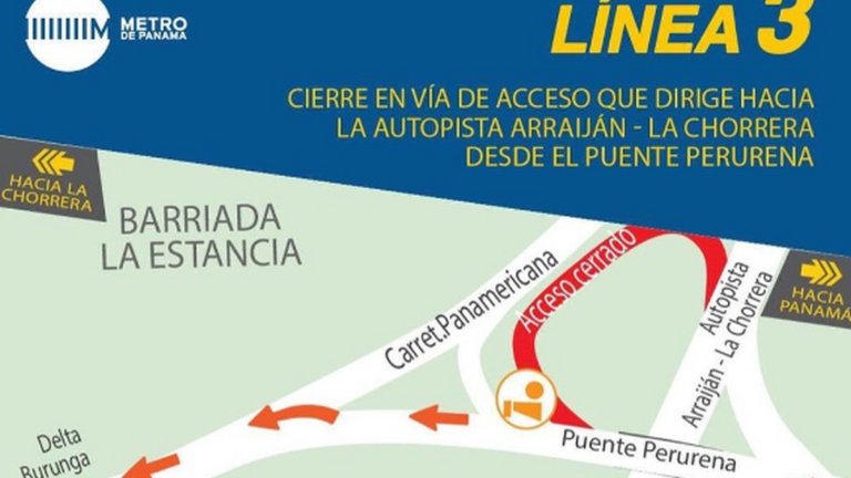 从Perurena大桥通往西部省高速路的通道被禁用三个月