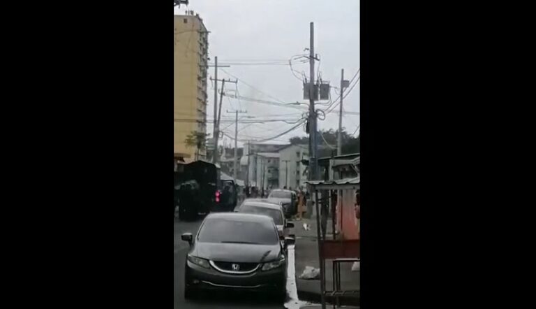 视频：El Chorrillo也成为警民激烈冲突现场 