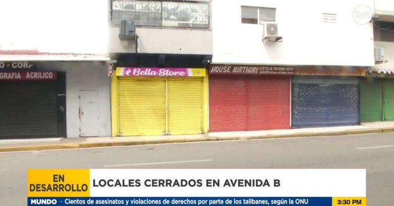 Avenida B和La Peatonal商户因安全理由关门歇业