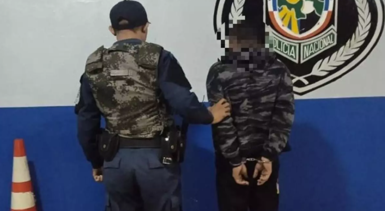 警方在Villa Lucre逮捕一盗窃汽车配件男子