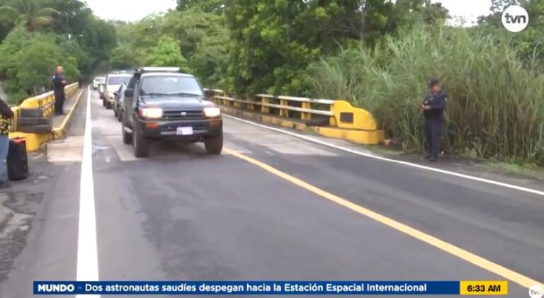 Pacora河畔道路在一小时的封锁抗议后重新开放