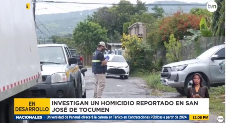两蒙面人在Nuevo Tocumen杀害一男子.