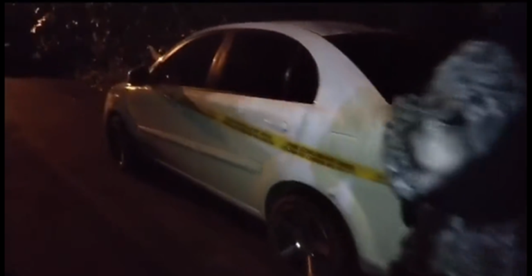 国家警察成功找回在加油站被盗的汽车.