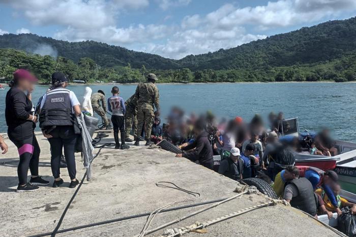 巴警方在Guna Yala营救150名不同国籍的移民