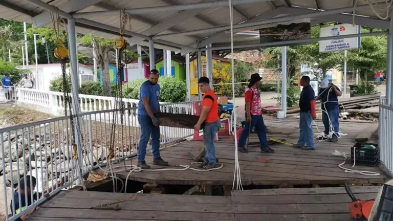 巴拿马海事局：Taboga码头的修复工作预计在五天内完成.