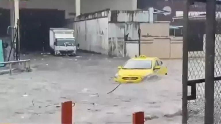 暴雨和垃圾处理不当致巴京河流和小溪水位上涨