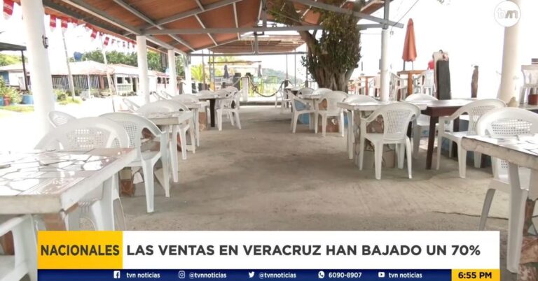 Veracruz商家受游客减少影响 销售额下降70%.