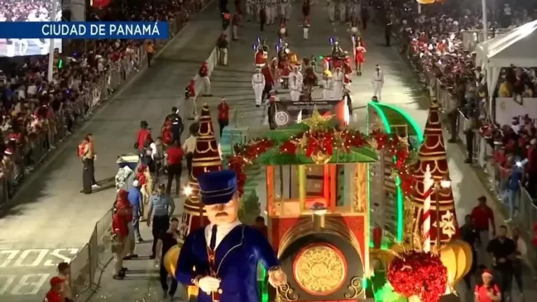 巴拿马市政府宣布数百万美元的圣诞庆祝活动.