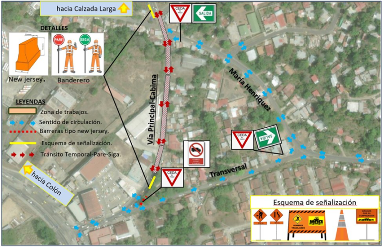 MOP将因Ciudad Bolívar项目在La Cabima进行道路封闭.