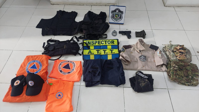 Chilibre一人因非法持有公务员制服被国家警察拘留