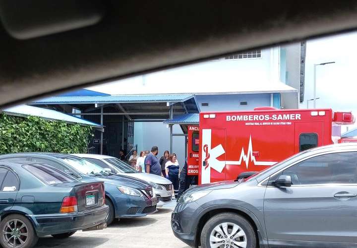 La Chorrera一学校发生学生二楼坠落事件