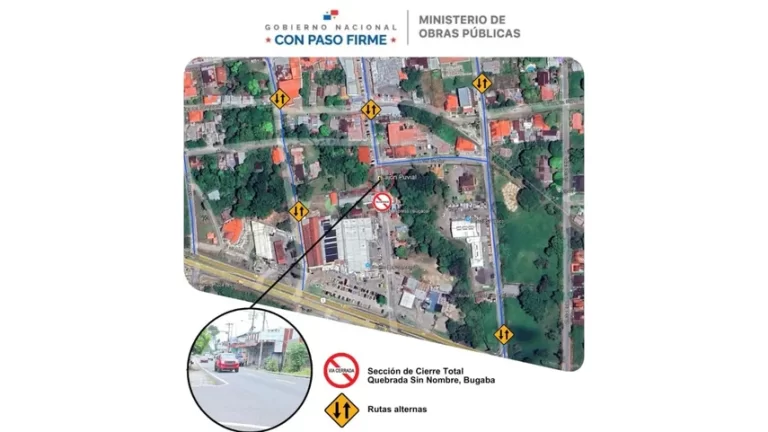 MOP宣布Bugaba的Primera Este街将关闭30天