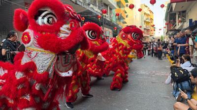 中国新年：巴拿马华人社区庆祝“木蛇年”的到来