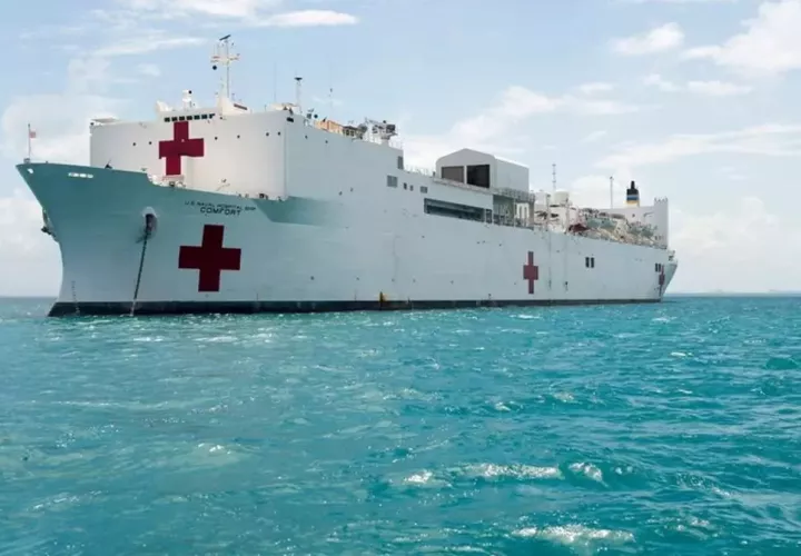“USNS Comfort”号医院船将医疗服务转移至科隆 继续服务巴拿马民众