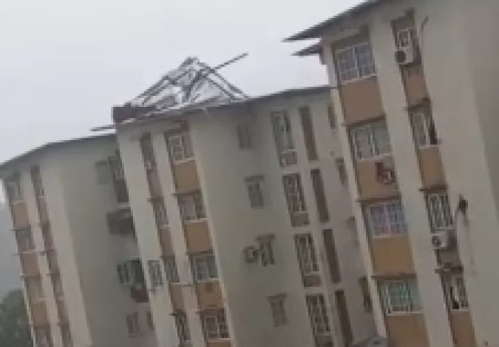 强风突袭Pedregal 超45个家庭无家可归