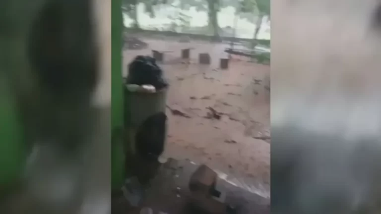 科隆省Viento Frío社区遭强降雨袭击 至少40户受灾