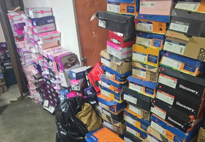 海关在奇省与牛口省查获超三千箱无单据鞋品及其他商品