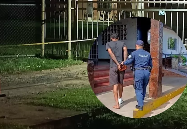 Chitré 惊险一幕：盗贼携赃逃跑被当场擒获