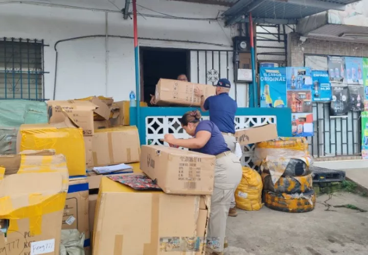 海关在 La Chorrera 查获走私货物并扣押价值约3万美元商品