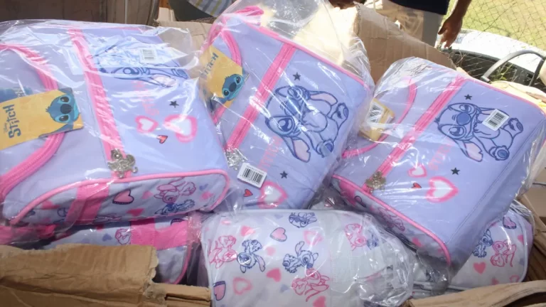 海关在Azuero查获涉嫌走私的文具和雨伞