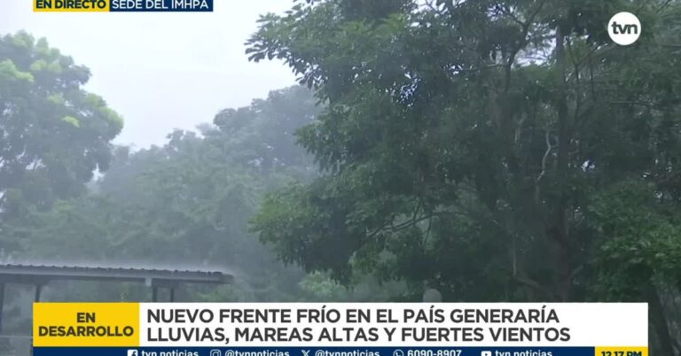 新一股冷锋将抵达巴拿马 全国多地或迎持续强降雨