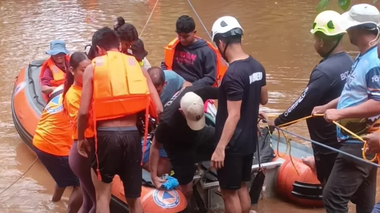 Coclé与Colón河流水位暴涨 超200人受影响并启动救援行动