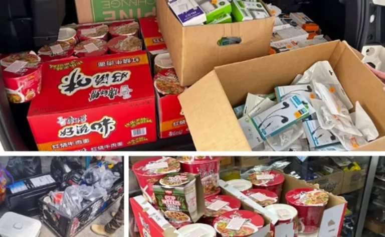 巴拿马海关加强执法查获违规食品与走私香烟