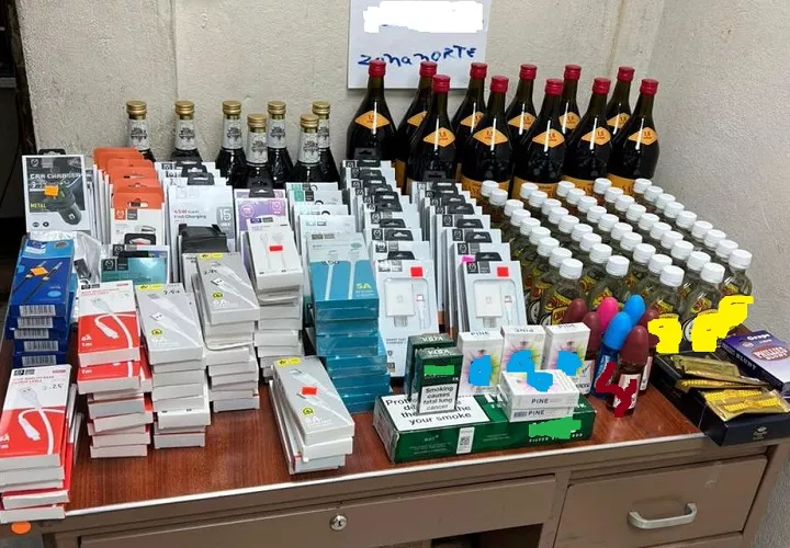 科隆多家商铺查获无合法来源商品 海关展开执法行动