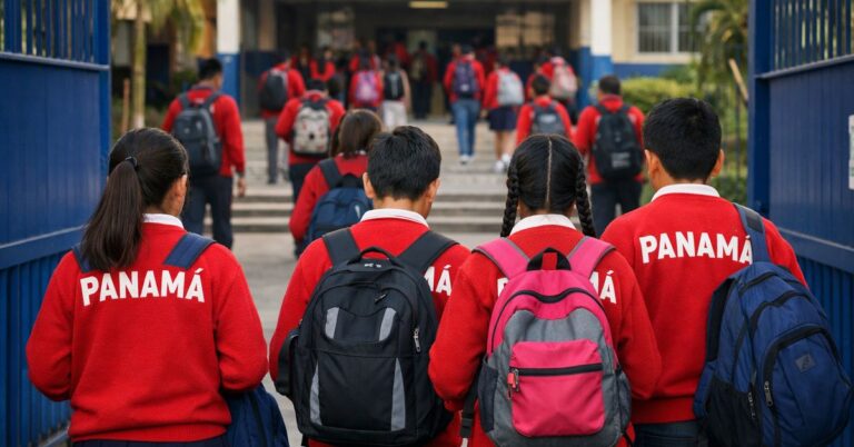巴拿马教育部允许学生穿红色上衣或国家队球衣上课 仅限23日当天